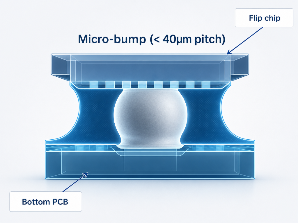 Flip Chip Micro-bump Structure